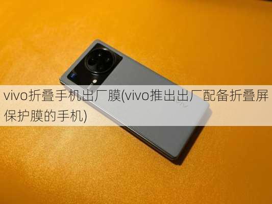 vivo折叠手机出厂膜(vivo推出出厂配备折叠屏保护膜的手机)