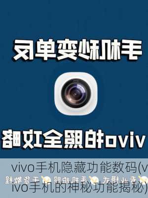 vivo手机隐藏功能数码(vivo手机的神秘功能揭秘)