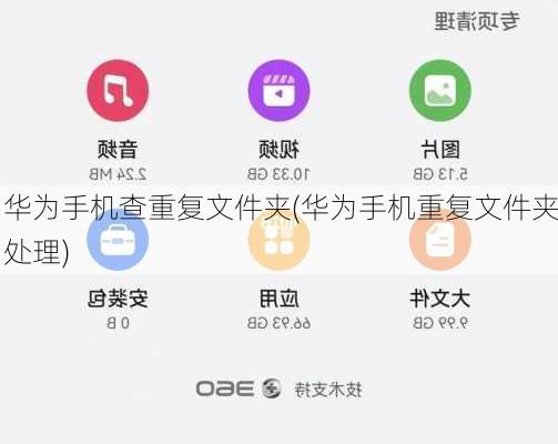 华为手机查重复文件夹(华为手机重复文件夹处理)